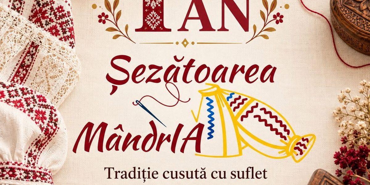 Șezătoarea „MândrIA” – un an de tradiție, măiestrie și comunitate 